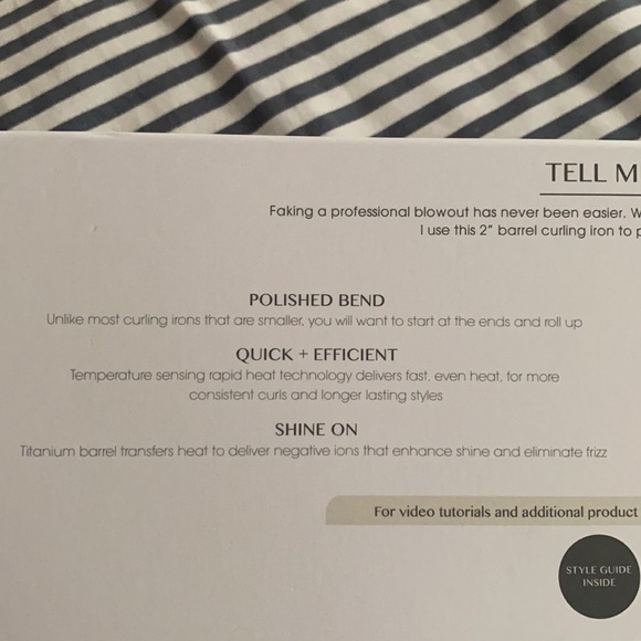 Kristin Ess 2” soft bend curling iron - Picture 3 of 7